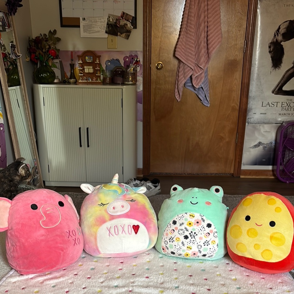 4 squishmallows